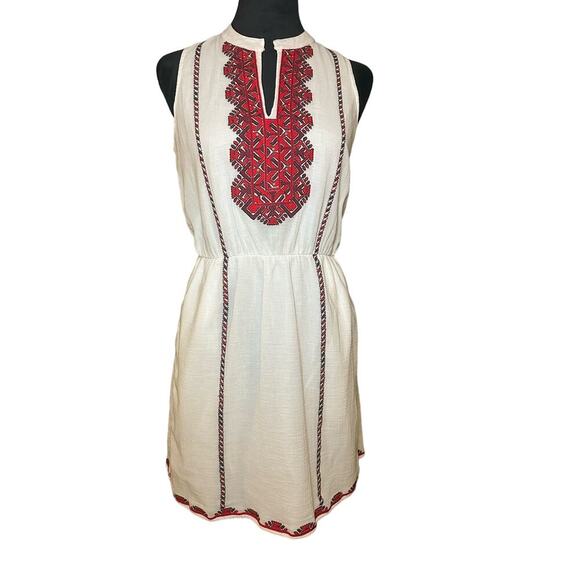 Madewell | Size:‎ 2 | Embroidered sleeveless dress - Picture 1 of 9